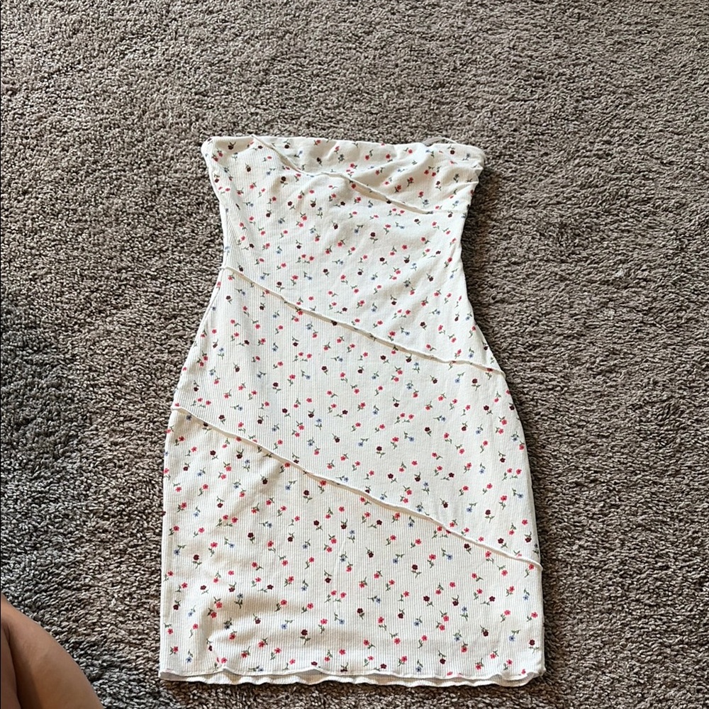 Princess Polly White Floral Mini Dress